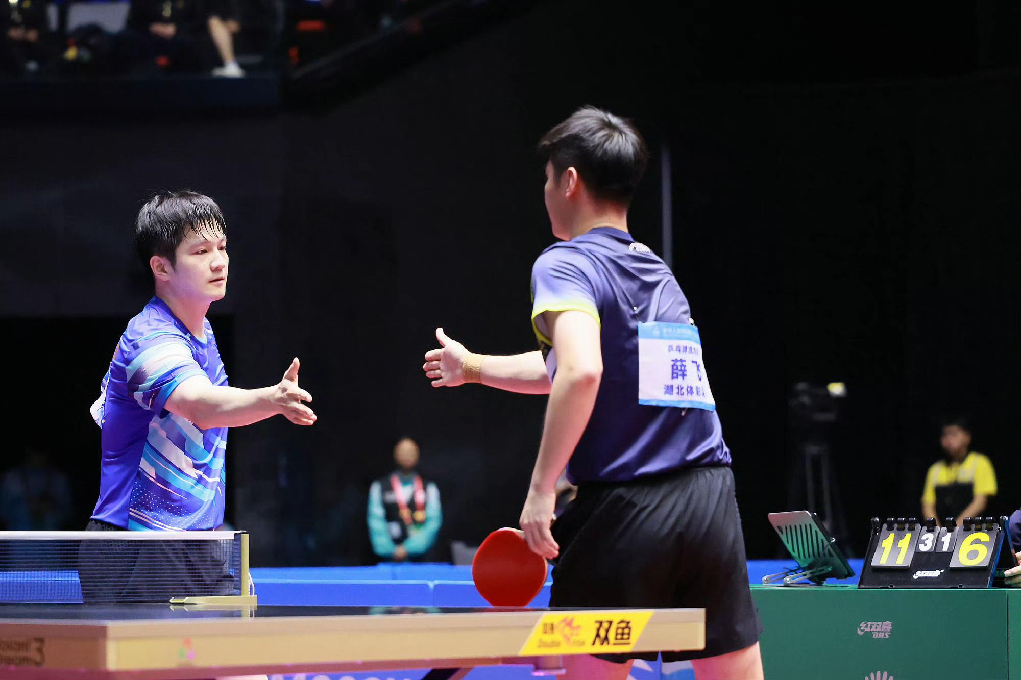 韩国队横扫法国队,樊振东点燃赛场 韩国队横扫法国队,樊振东点燃赛场